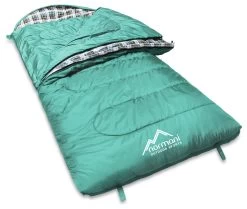 4-in-1 Schlafsack „Antarctica“ (RV Links) Grün