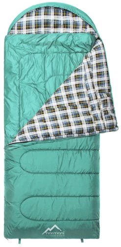 4-in-1 Schlafsack „Antarctica“ (RV Links) Grün -Normani 168696
