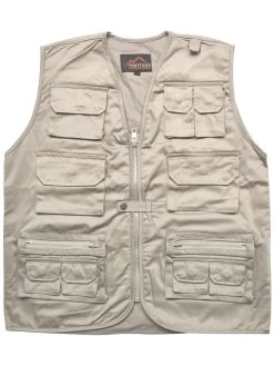 Herren Outdoor-Weste „Acacia“ Khaki -Normani 170336