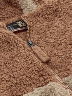 Kinder Teddy Jacke „Barvas“ Braun -Normani 173018