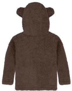 Kinder Teddy Jacke „Barvas“ Dunkelbraun -Normani 173024