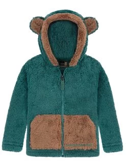 Kinder Teddy Jacke „Barvas“ Petrol