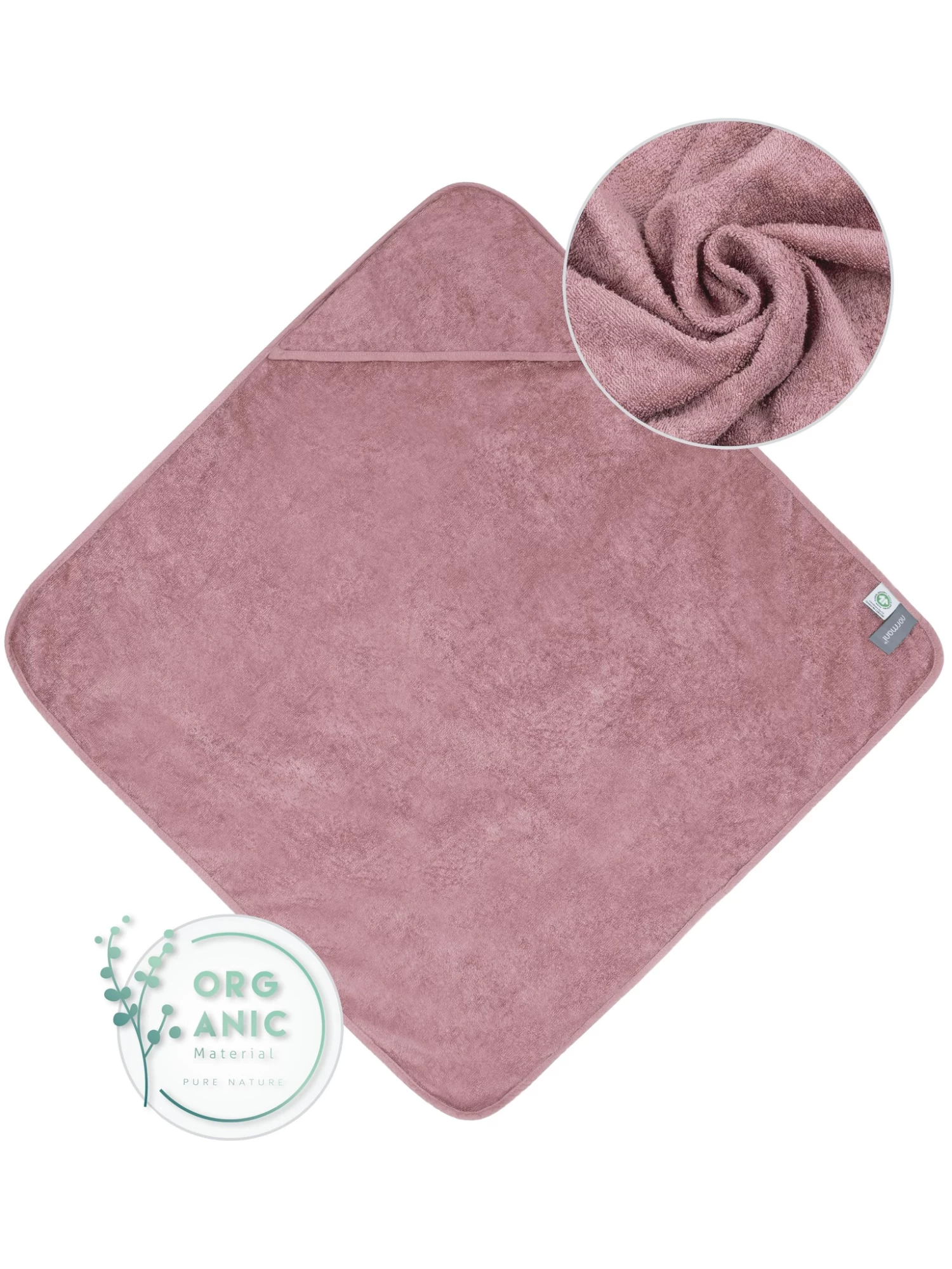 2x Baby Wickeltücher Aus Bio-Baumwolle Rosa 4 2x Baby Wickeltücher Aus Bio-Baumwolle Rosa – Bild 2