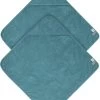2x Baby Wickeltücher Aus Bio-Baumwolle Petrol -Normani 173096