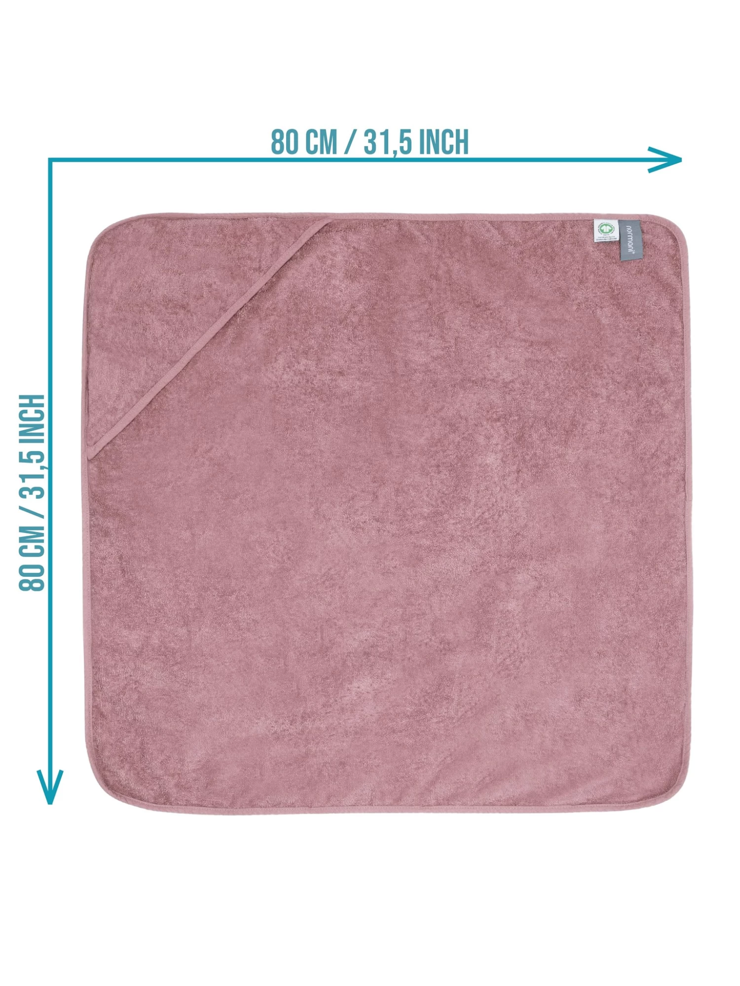 2x Baby Wickeltücher Aus Bio-Baumwolle Rosa 5 2x Baby Wickeltücher Aus Bio-Baumwolle Rosa – Bild 3