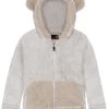 Kinder Teddy Jacke „Barvas“ Creme -Normani 173261