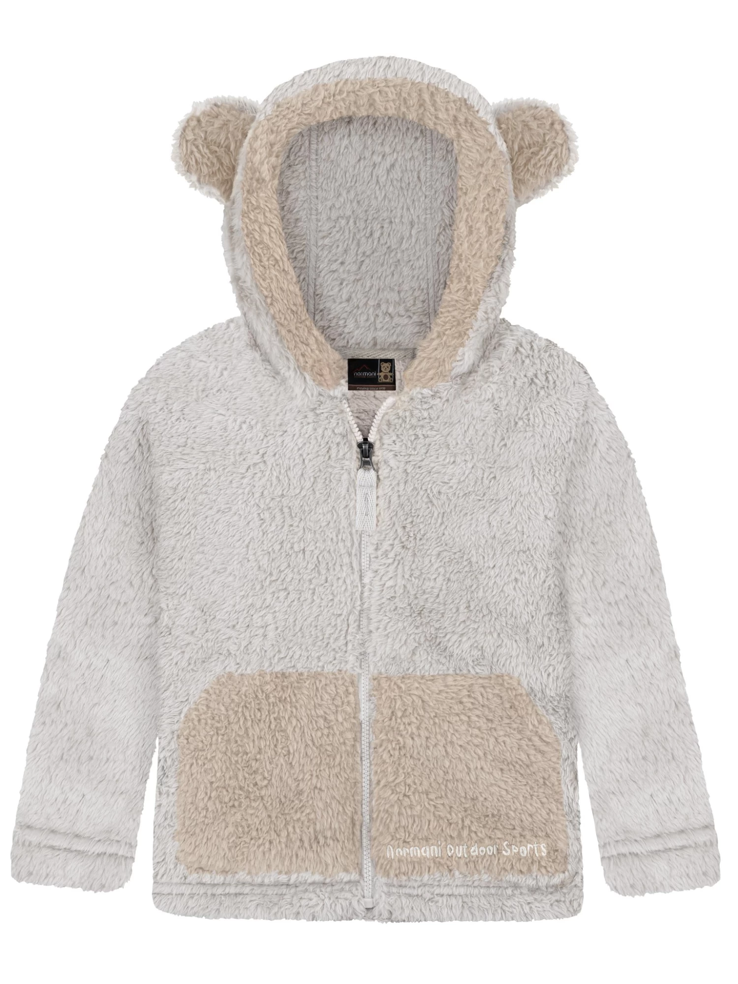 Kinder Teddy Jacke „Barvas“ Creme 3 Kinder Teddy Jacke „Barvas“ Creme