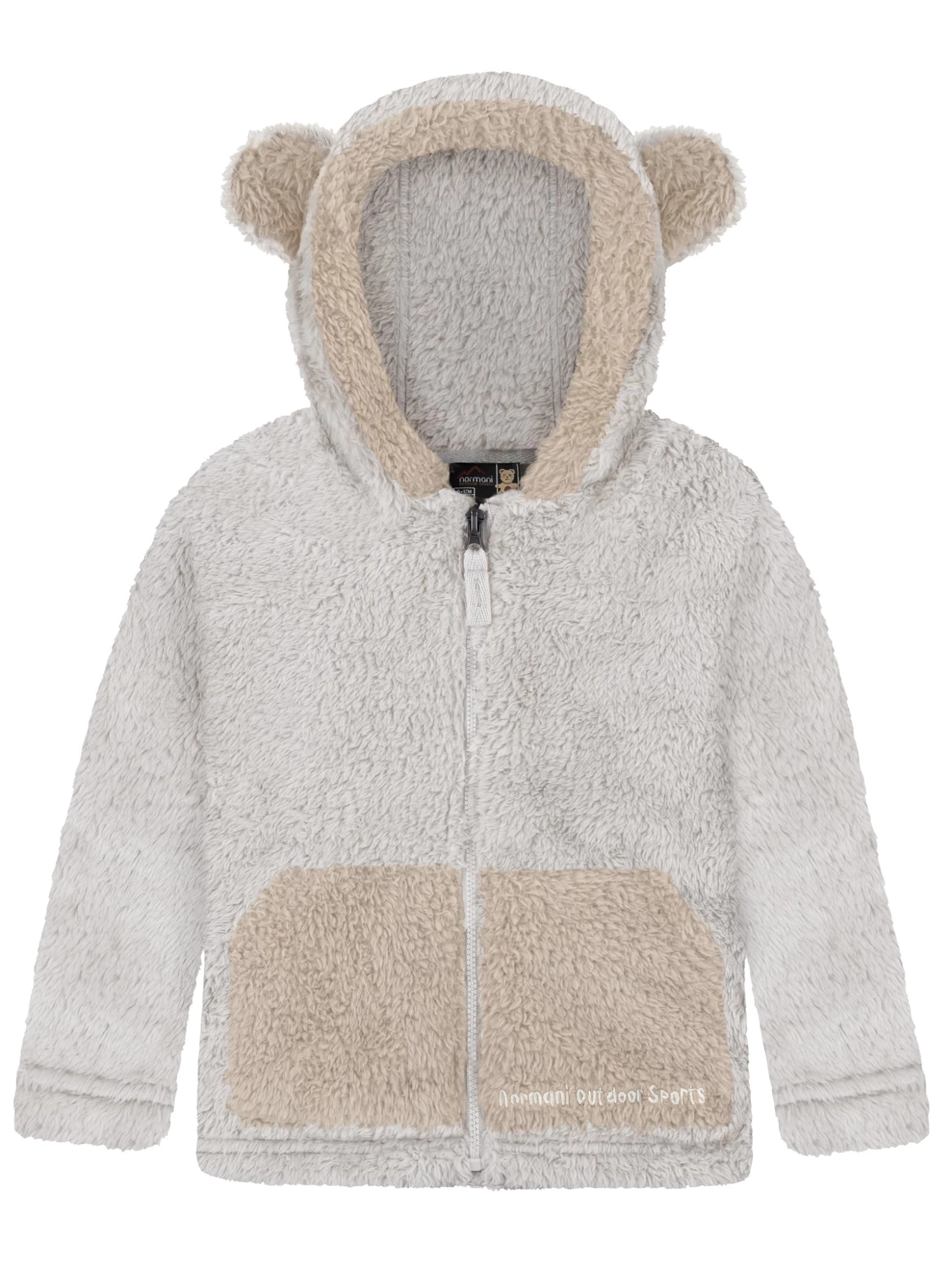 Kinder Teddy Jacke „Barvas“ Creme 4 Kinder Teddy Jacke „Barvas“ Creme – Bild 2