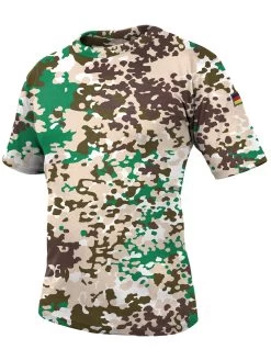 Herren Tactical T-Shirt „Macapá“ Flecktarn-Arid