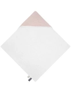 Baby Musselin Kapuzenhandtuch „Kampala“ Rosa