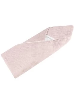 Baby Musselin Kapuzenhandtuch „Kampala“ Rosa -Normani 176213