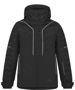 Kinder Skijacke „Dawson“ Schwarz