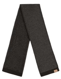 Strickschal „Edet“ Braun/Grau -Normani 176754