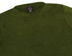 Damen Merino Langarm-Shirt „Mandurah“ Grün -Normani 177123