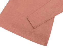 Damen Merino Langarm-Shirt „Mandurah“ Rosa -Normani 177126