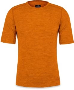 Herren Merino T-Shirt „Darwin“ Orange