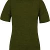 Damen Merino T-Shirt „Cairns“ Grün -Normani 177323