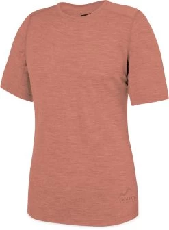 Damen Merino T-Shirt „Cairns“ Rosa -Normani 177329