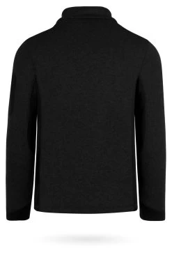 Herren Strick-Fleecejacke „Wapusk“ Schwarz -Normani 177908
