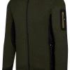 Herren Strick-Fleecejacke „Wapusk“ Oliv -Normani 177919