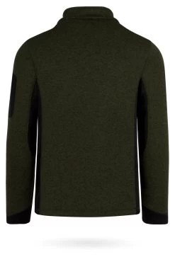 Herren Strick-Fleecejacke „Wapusk“ Oliv -Normani 177920