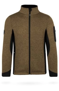 Herren Strick-Fleecejacke „Wapusk“ Beige -Normani 177934