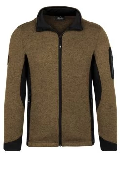 Herren Strick-Fleecejacke „Wapusk“ Beige -Normani 177935
