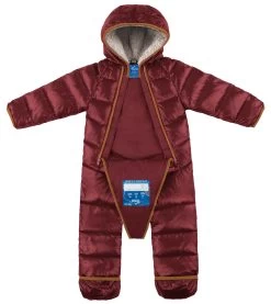 Kinder Daunen Overall „Nayba“ Bordeaux -Normani 178001