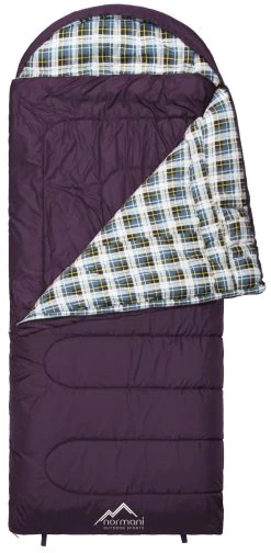 4-in-1 Schlafsack „Antarctica“ (RV Links) Violett -Normani 178145
