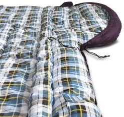 4-in-1 Schlafsack „Antarctica“ (RV Links) Violett -Normani 178147