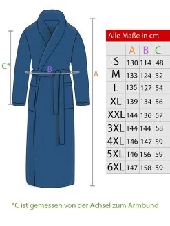Extra Langer Baumwoll- Bademantel „Lola“ Aus 100 % Baumwolle Burgund -Normani 178205 1
