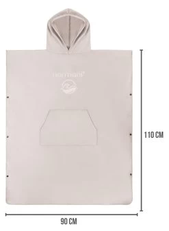 Weicher Mikrofaser Badeponcho „Nosara“ Rosa -Normani 178211