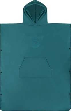 Weicher Mikrofaser Badeponcho „Nosara“ Petrol