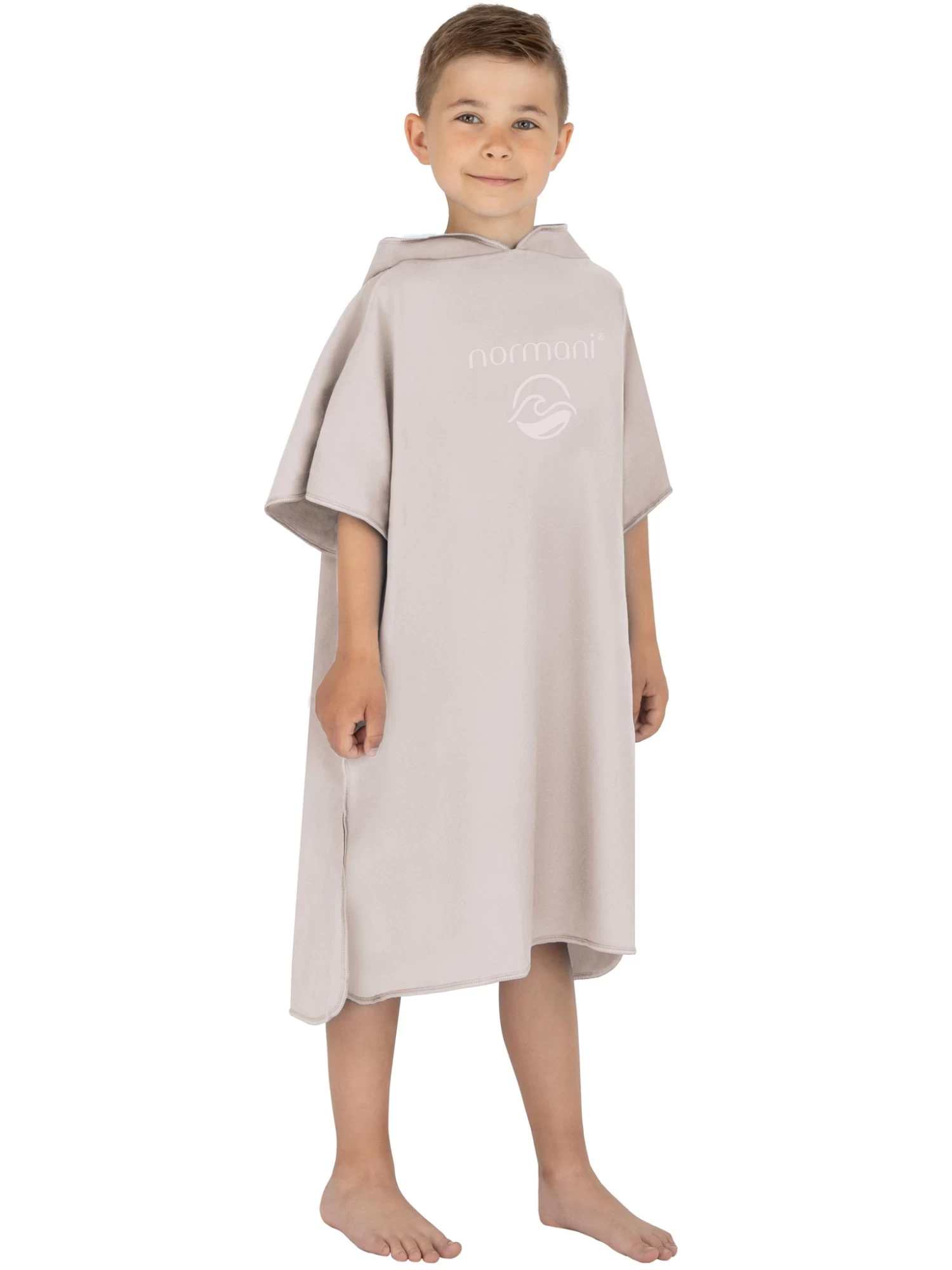 Kinder Badeponcho Aus Mikrofaser „Manati“ Rosa 5 Kinder Badeponcho Aus Mikrofaser „Manati“ Rosa – Bild 3