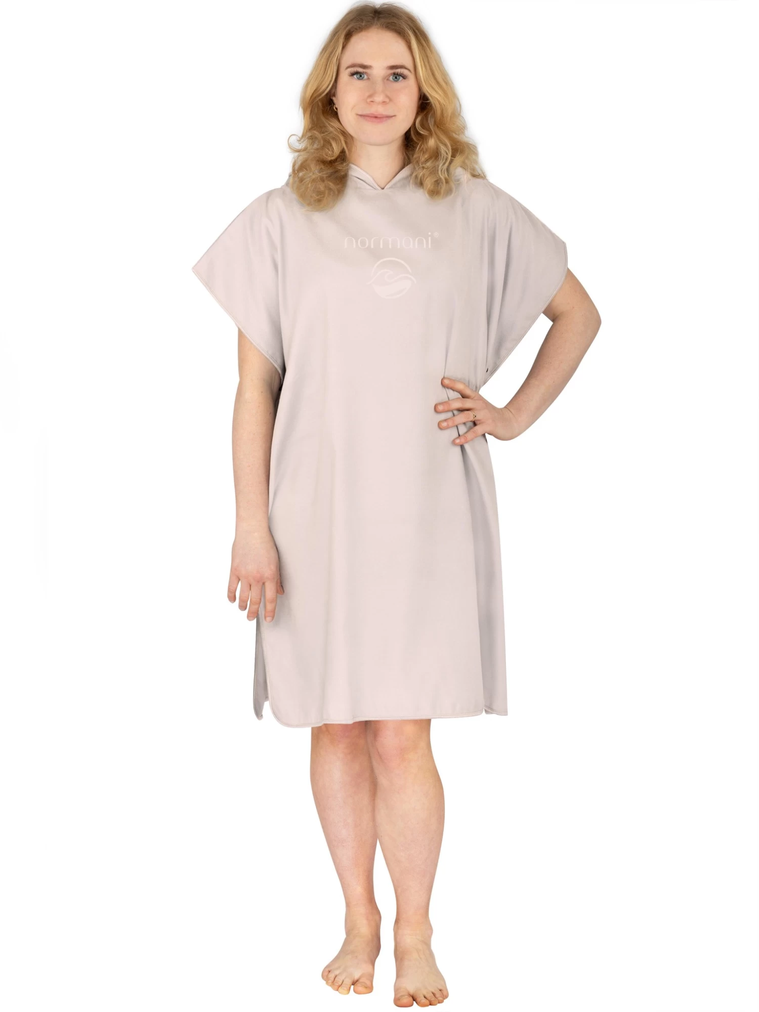 Mikrofaser Badeponcho Für Erwachsene „Camuy“ Rosa 7 Mikrofaser Badeponcho Für Erwachsene „Camuy“ Rosa – Bild 5