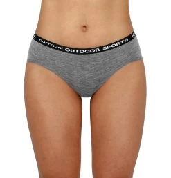 Damen Merino Slip „Albury“ Grau -Normani 179496