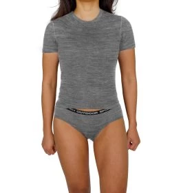 Damen Merino Slip „Albury“ Grau -Normani 179498