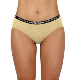 Damen Merino Slip „Albury“ Wollweiß -Normani 179505