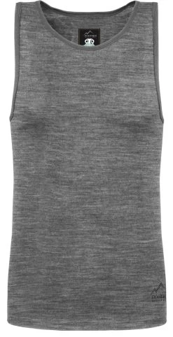 Herren Merino Unterhemd „Alice Springs“ Grau