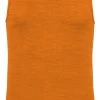 Herren Merino Unterhemd „Alice Springs“ Orange -Normani 179583