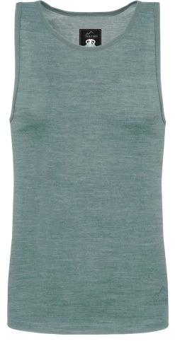 Herren Merino Unterhemd „Alice Springs“ Blau