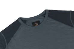 Herren Merino Langarm „Devonport“ Anthrazit -Normani 180036