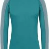 Damen Merino Langarm-Shirt „Goulburn“ Petrol 1 Damen Merino Langarm-Shirt „Goulburn“ Petrol -Normani 180090