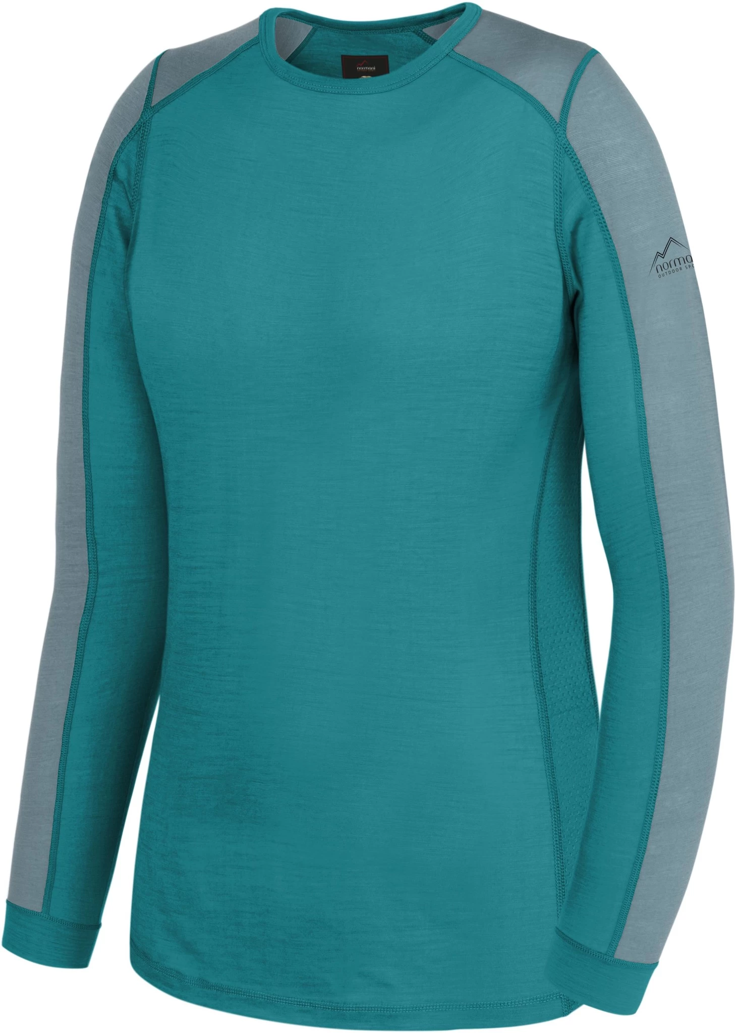 Damen Merino Langarm-Shirt „Goulburn“ Petrol 4 Damen Merino Langarm-Shirt „Goulburn“ Petrol – Bild 2
