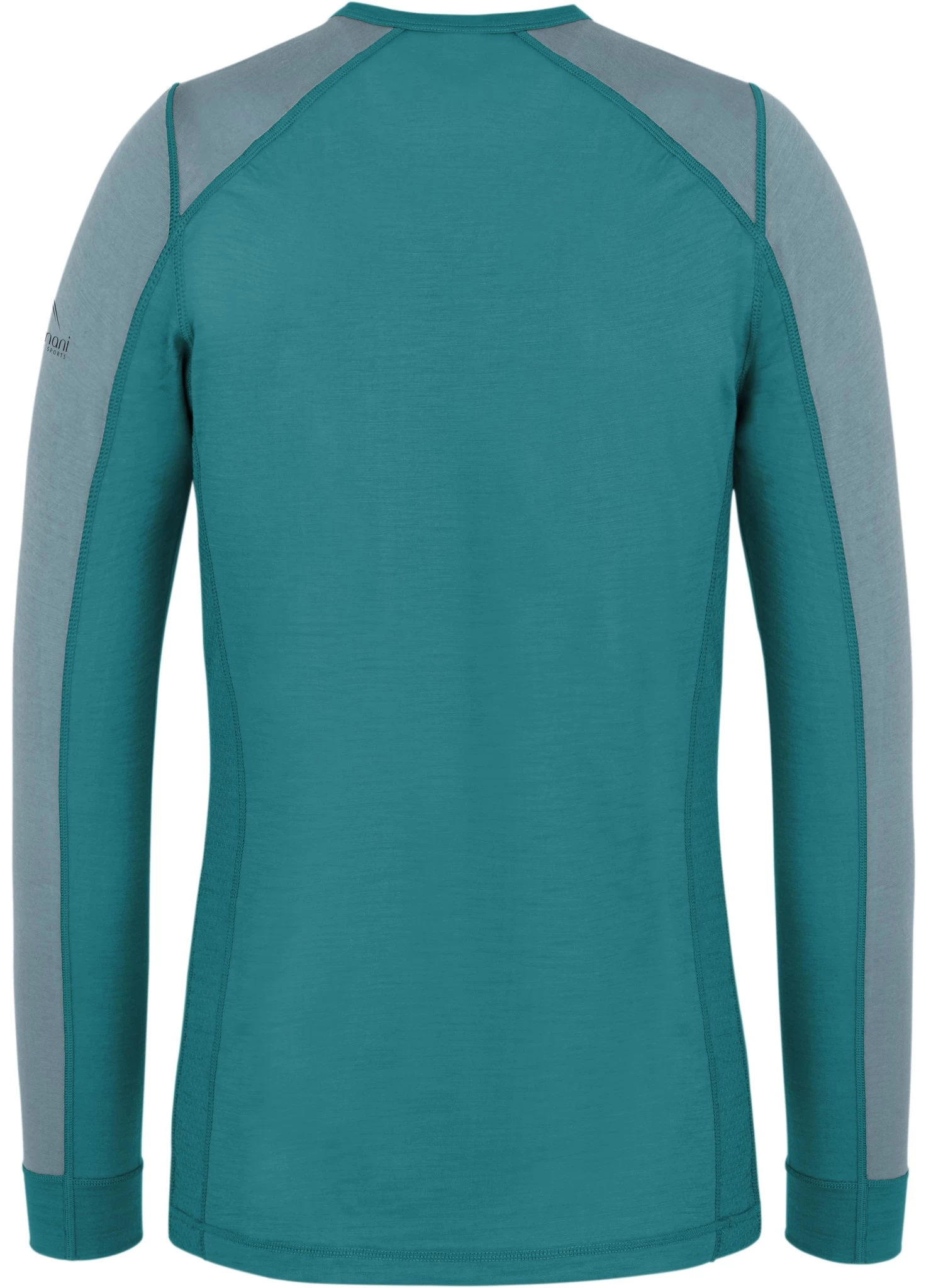 Damen Merino Langarm-Shirt „Goulburn“ Petrol 5 Damen Merino Langarm-Shirt „Goulburn“ Petrol – Bild 3