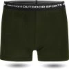 Herren Merino Boxershorts „Adelaide“ Grün 2 Herren Merino Boxershorts „Adelaide“ Grün -Normani 180267