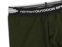 Herren Merino Boxershorts „Adelaide“ Grün -Normani 180270